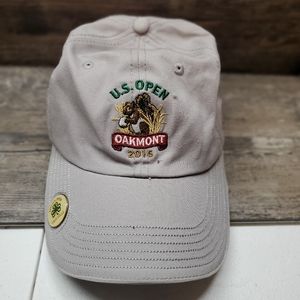 2016 US Open Oakmont Relaxed Fit Adjustable STRAPBACK Adult Hat Ball Cap Nwot